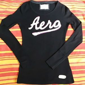 Aeropostale Long Sleeved Henley